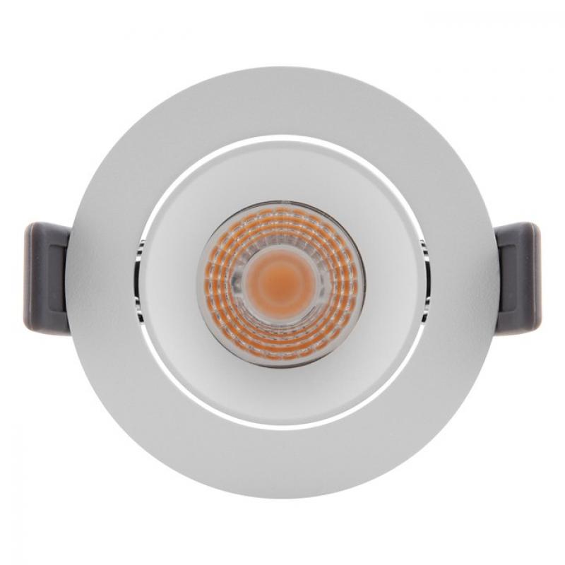 LEDVANCE SPOT ADJUST 8W 940 DIM IP20 Weiß LED Einbauleuchte 4000K CRI90 schwenkbar dimmbar - Einbaudurchmesser: 68 mm