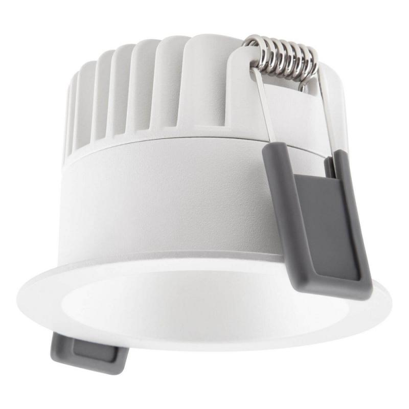 LEDVANCE SPOT DARKLIGHT SP DK FIX P 8W 940 PS DIM IP44 WT - Einbaudurchmesser: 68 mm