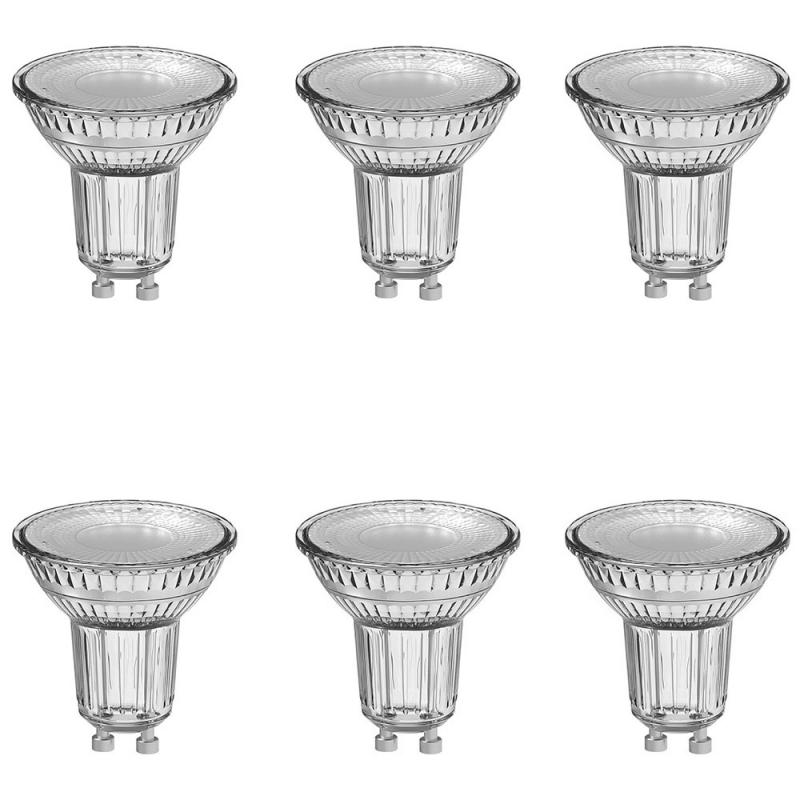 6er Pack OSRAM GU10 LED Strahler STAR PAR16 36° Abstrahlwinkel 2,6W wie 35W neutralweiss