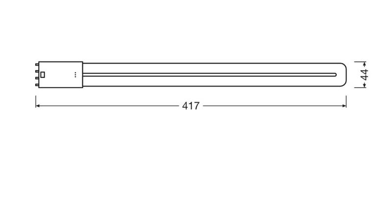 Ledvance DULUX L36 LED Stablampe HF & AC 2G11 4Pin 18W wie 36W 3000K warmweißes Licht