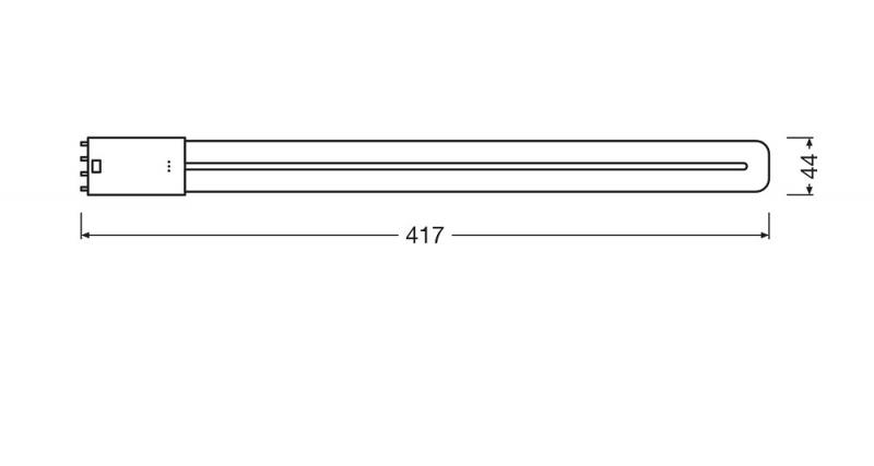 Ledvance DULUX L36 LED Stablampe HF & AC 2G11 4Pin 18W wie 36W 4000K neutralweißes Licht