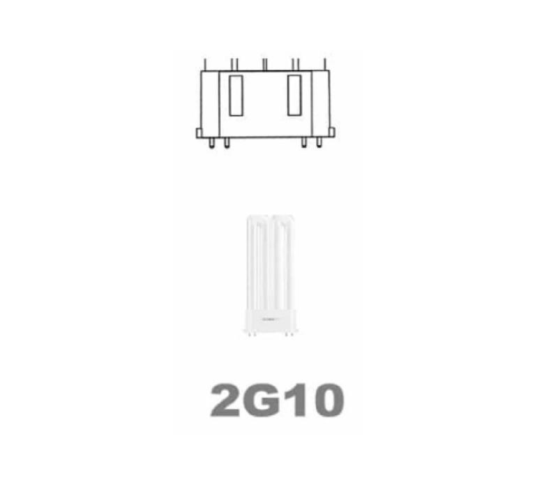 Ledvance DULUX F18 LED 2G10 4Pin 8W wie 18W 3000K warmweiße Stablampe Kompaktlampe KVG