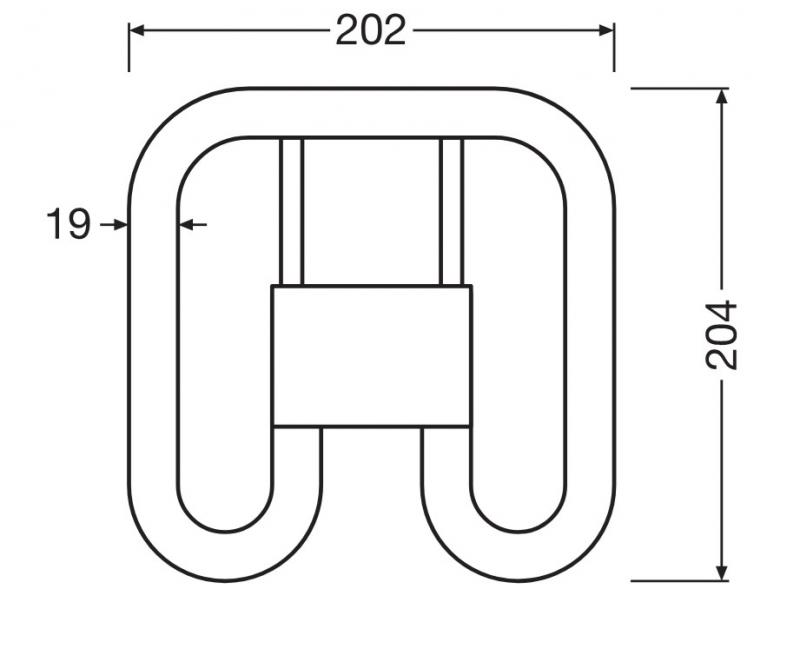 Ledvance DULUX SQ28 EM LED Kompaktlampe GR8 2Pin 13W wie 28W 3500K