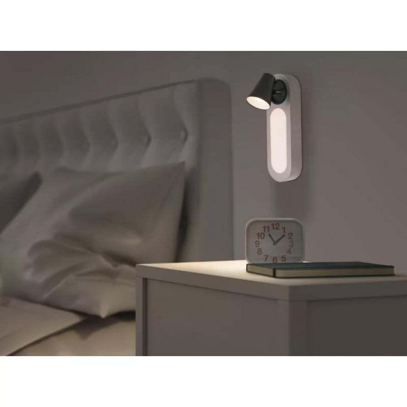 OSRAM 1er LED Wand- und Decken Strahler Decor Spot Neptune Weiß mit Click Select