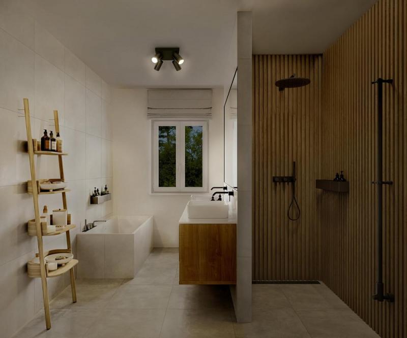 OSRAM LED Spot Octagon 4er Deckenstrahler dimmbar Schwarz - Leuchte mit flexiblen, dimmbaren GU10-Strahlern