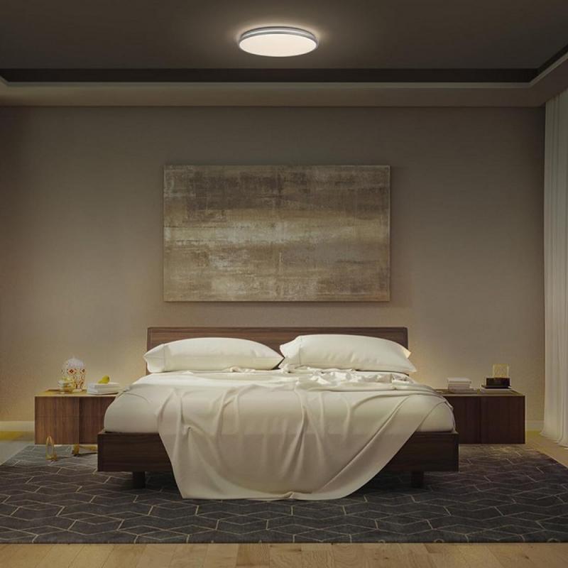 LEDVANCE ORBIS DUBLIN LED-Deckenleuchte 36W 2800lm 3000K warmweiß Ø487mm Silber