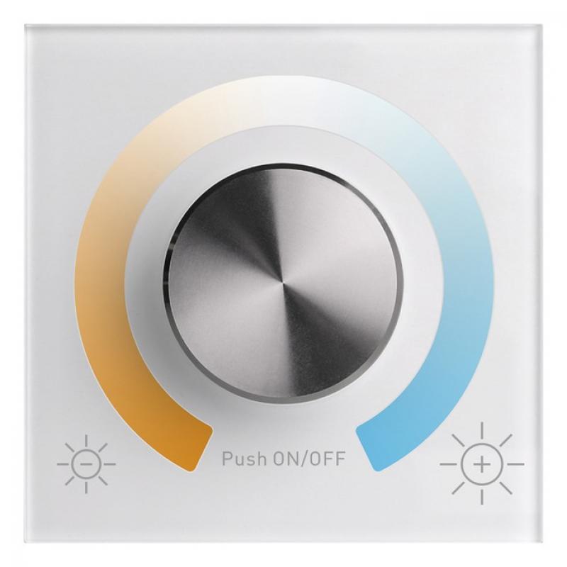MANUAL CONTROL UNIT SELECT DALI-2 TW DALI-2 STEUERGERÄT TUNABLE WHITE UNTERPUTZ