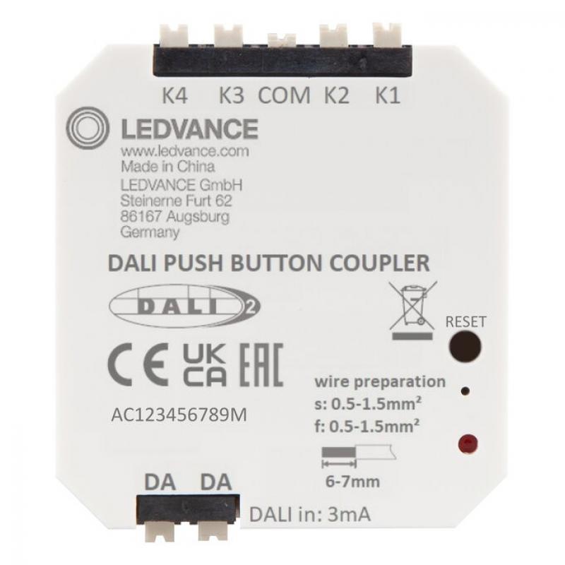LEDVANCE PUSHBUTTON COUPLER DALI-2