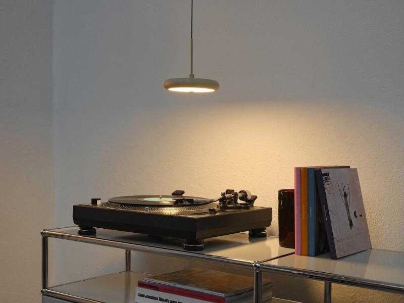 OSRAM Pendelleuchte Decor Yoyo in Beige aus stahl mit warmweißem Licht