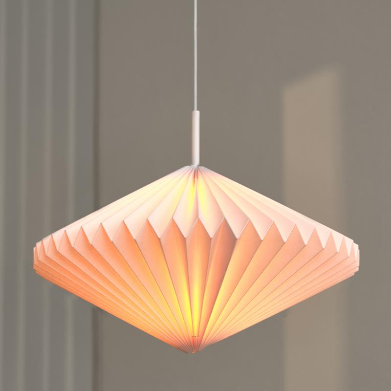 OSRAM Pendelleuchte Decor Paper Lantern Diamond - Dünnes, faltbares Papier, das ein warmes und angenehmes Licht im Leben schafft