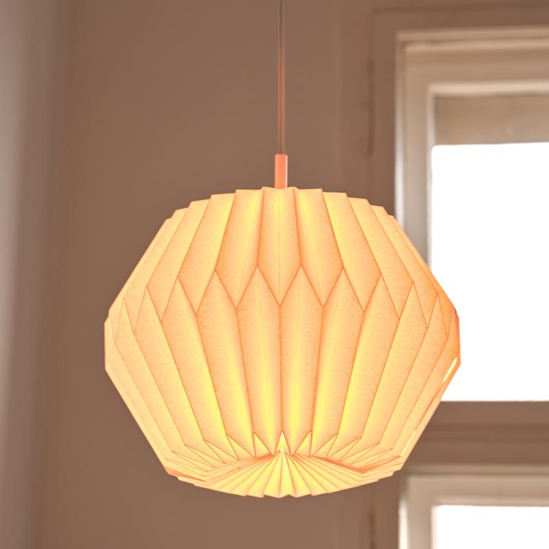 OSRAM Pendelleuchte Decor Paper Lantern Gem - Dünnes, faltbares Papier, das ein warmes und angenehmes Licht im Leben schafft