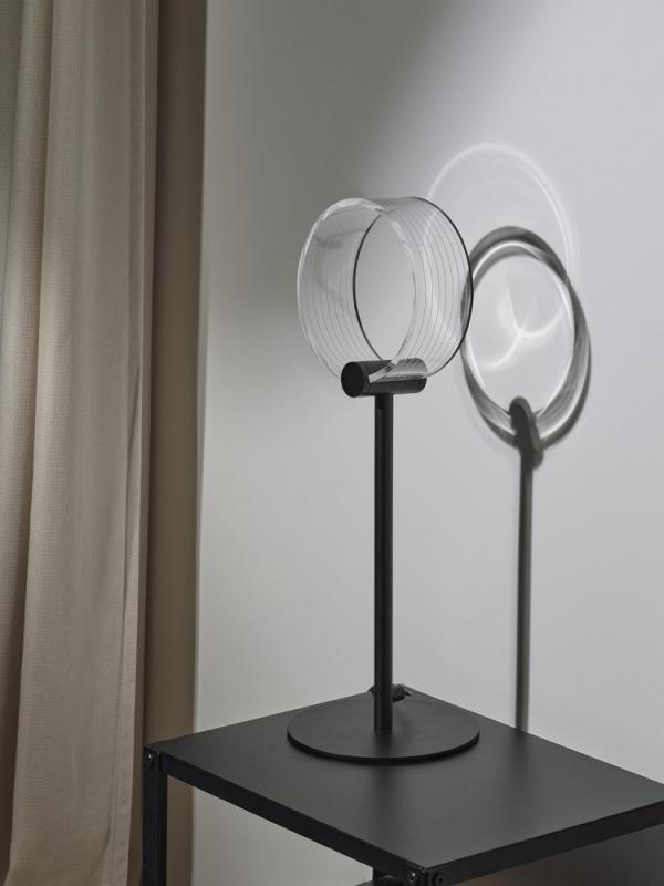OSRAM Tischleuchte Decor Circle in Schwarz 8,3 W Ø 16 cm - CLICKCCT - Sehr vielseitig durch eine wählbare Lichtfarbe