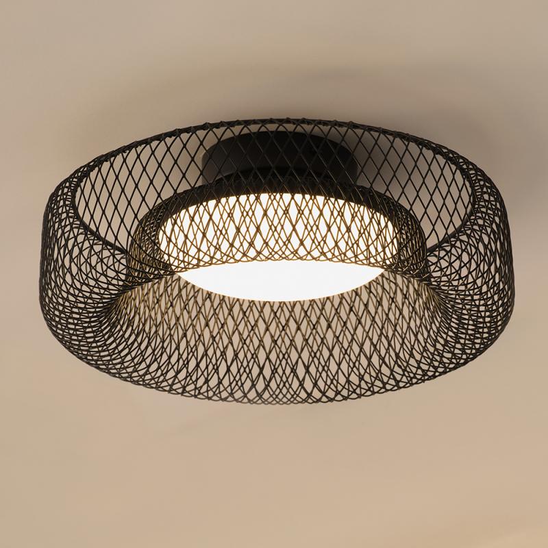 OSRAM Deckenleuchte Decor Mesh Ceiling 18.5W - Dekorative Leuchte aus Stahlgeflecht