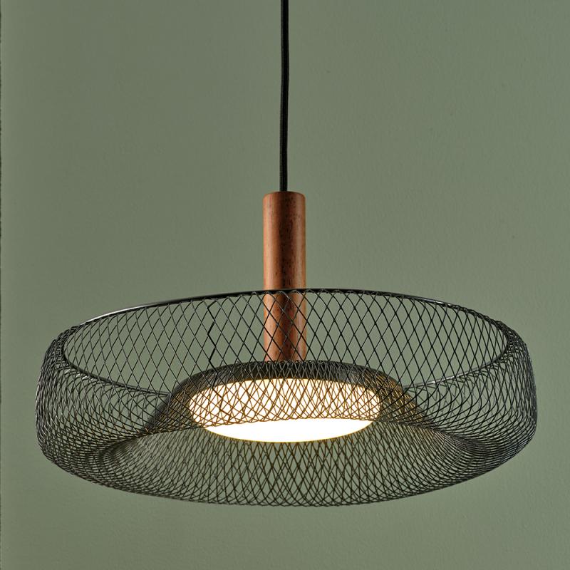 OSRAM Pendelleuchte Decor Mesh 18.5W - Dekorative Leuchte aus Stahlgeflecht