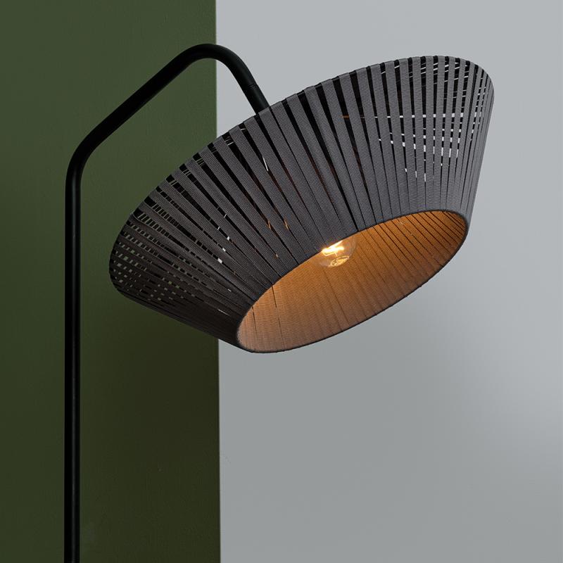 Osram Stehleuchte Decor Stripes in Anthrazit mit E27 Fassung Ø 40,5 cm