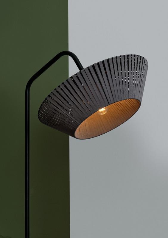 Osram Stehleuchte Decor Stripes in Anthrazit mit E27 Fassung Ø 40,5 cm