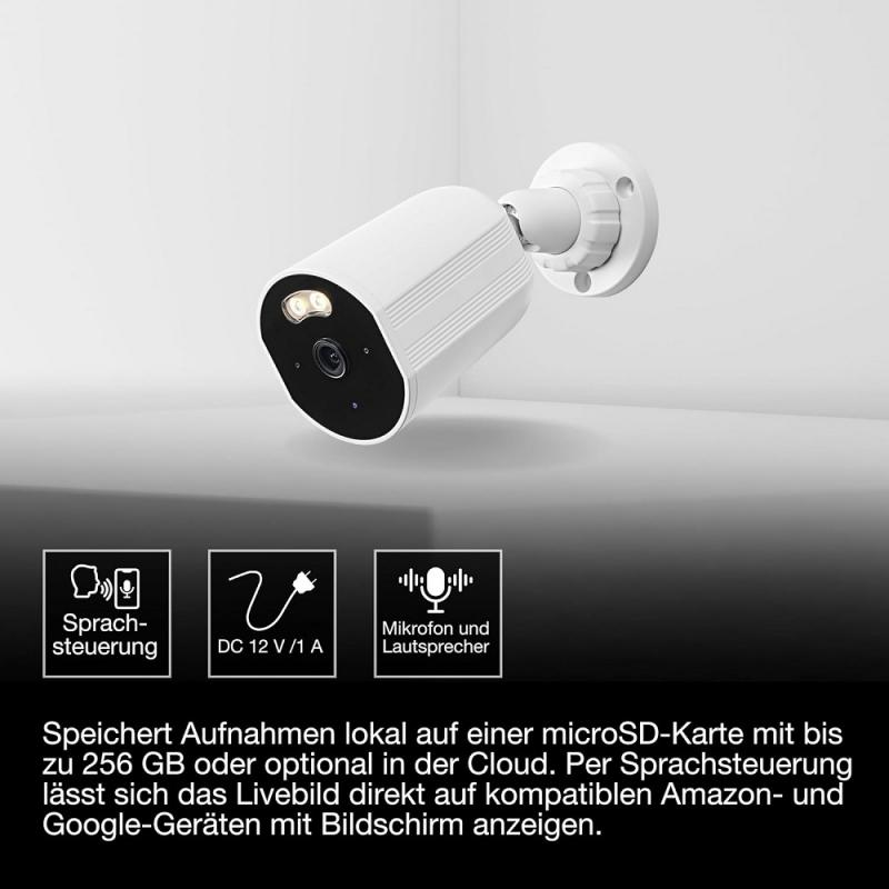 OSRAM SMART+ WIFI OUTDOOR CAMERA FIXED White