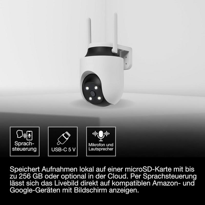 OSRAM SMART+ WIFI OUTDOOR CAMERA 360 White