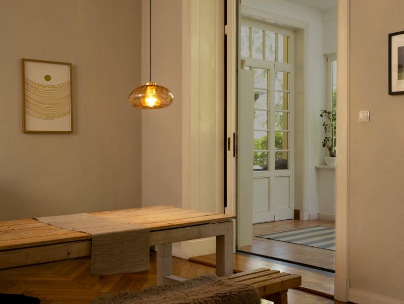 OSRAM DECOR GOLD GLASS PENDANT E27 GOLD HÄNGELEUCHTE