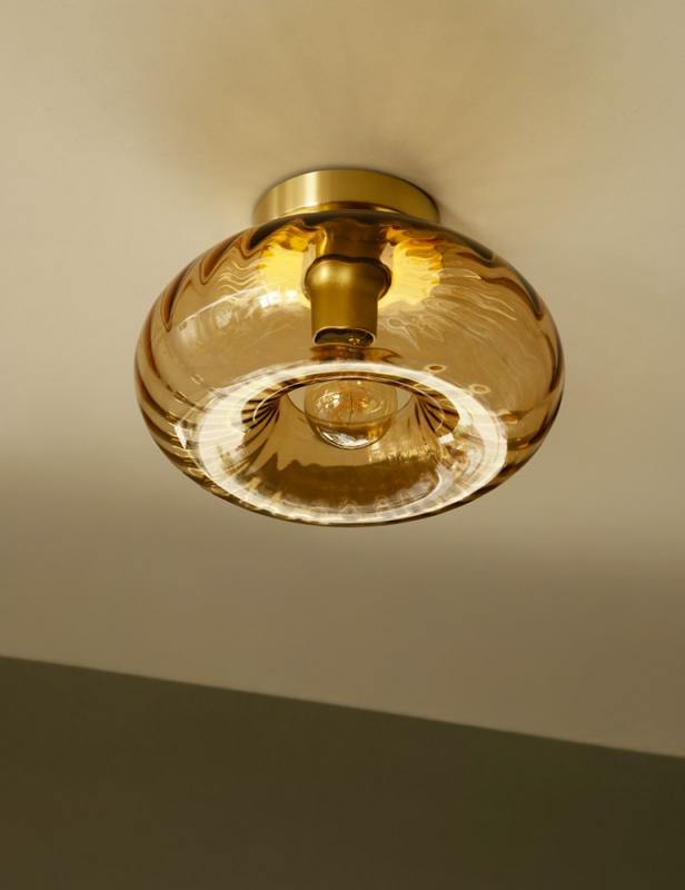 OSRAM DECOR GOLD GLASS CEILING E27 GOLD DECKENLEUCHTE