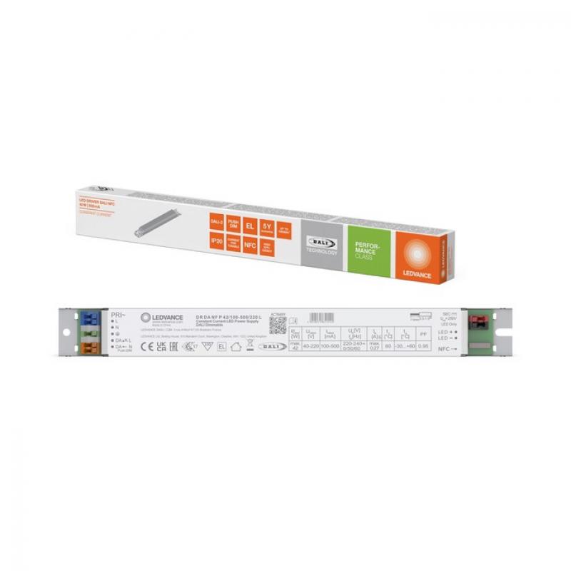 LEDVANCE LED DRIVER DALI NFC PERFORMANCE DR DALI NFC P 42/100-500/220 L