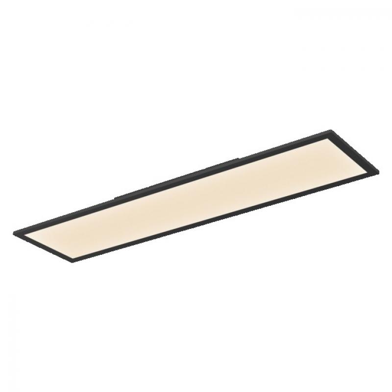 OSRAM Essential Aufbau Panel LED-Panel 24 W 2100 lm 3000 K Warmweiß 1000 × 250 mm Schwarz IP20
