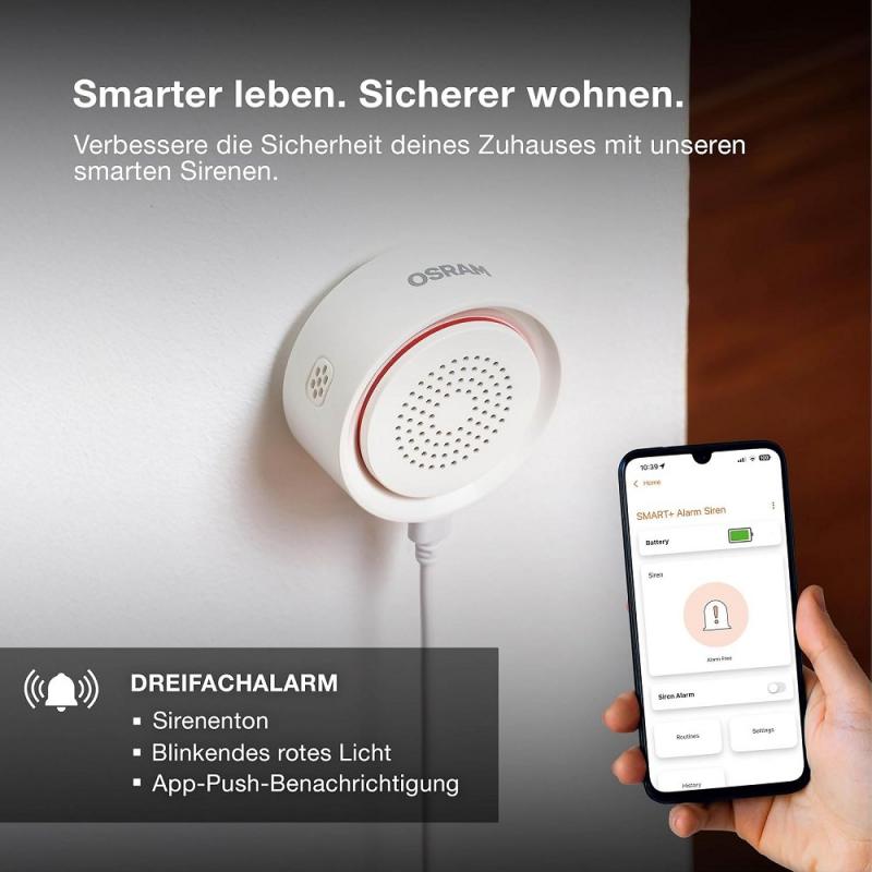 OSRAM SMART+ WIFI Alarm Siren