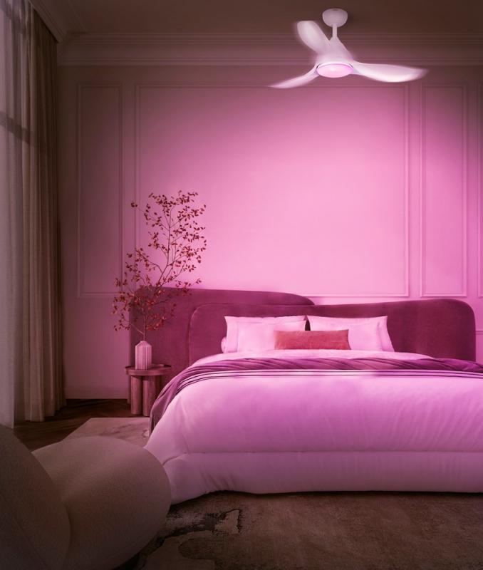 OSRAM Ceiling Fan Bise 48W CCT RGB Deckenventilator mit Licht 3000-6500K dimmbar