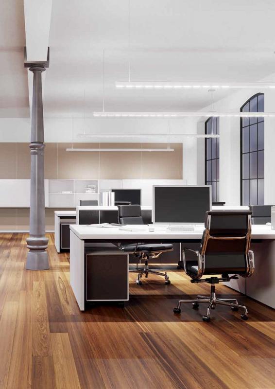 Siteco Scriptus LED Pendel Leuchte EVG DALI 166cm 8020 Lumen
