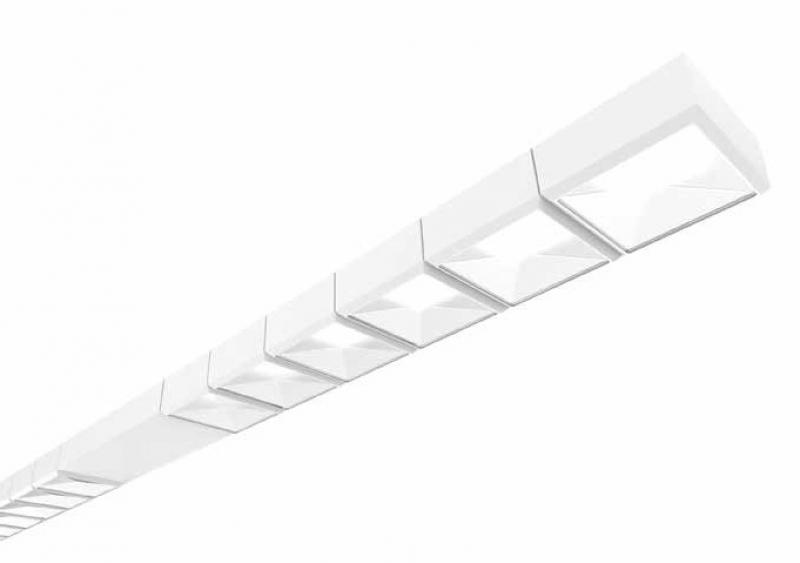 Siteco Scriptus LED Pendel Leuchte EVG DALI 166cm 8020 Lumen