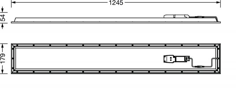 Siteco Apollon 21 linear LED Office-Leuchte 17,4W 2520lm 4000K DALI 2