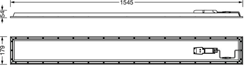 Siteco Apollon 21 linear LED Office-Leuchte 23,2W 3400lm 4000K DALI 2