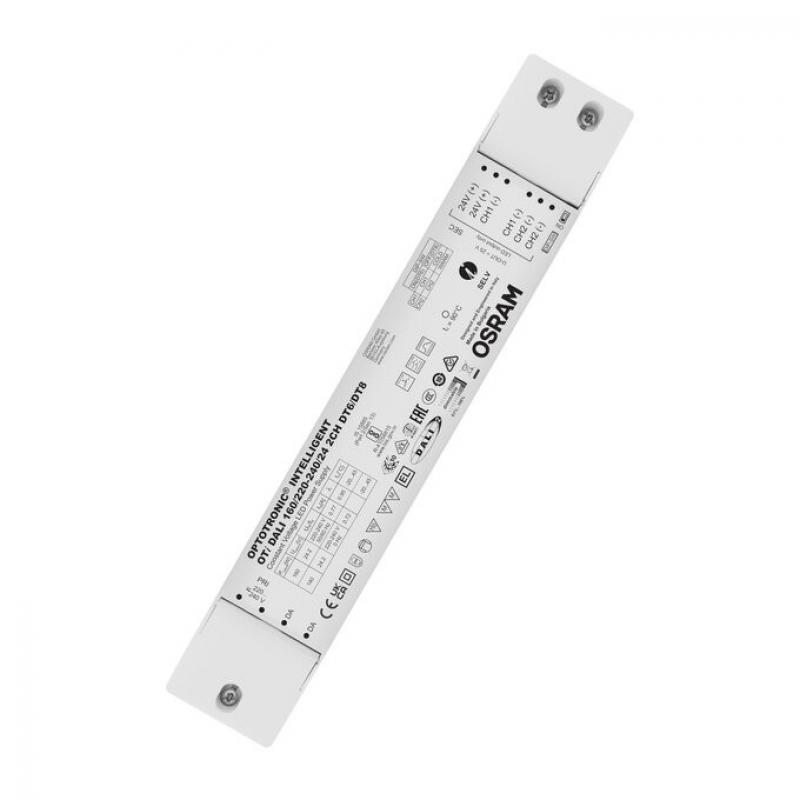 OSRAM OTi DALI 160W 24V 2CH DT6/DT8 LED Treiber IP20