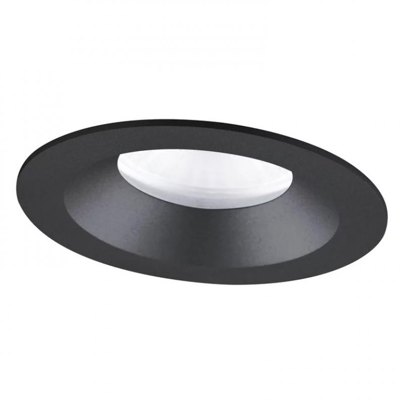 LEDVANCE Spot fix 8W 3000K LED Einbauleuchte dimmbar IP44 schwarz