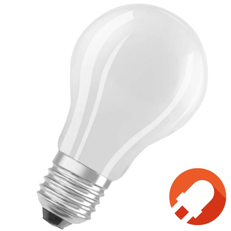 6er OSRAM E27 LED Leuchtmittel leistungsstark & besonders effizient matt 3,8W wie 60W 3000K warmweißes Licht - beste Energie Effizienz Klasse