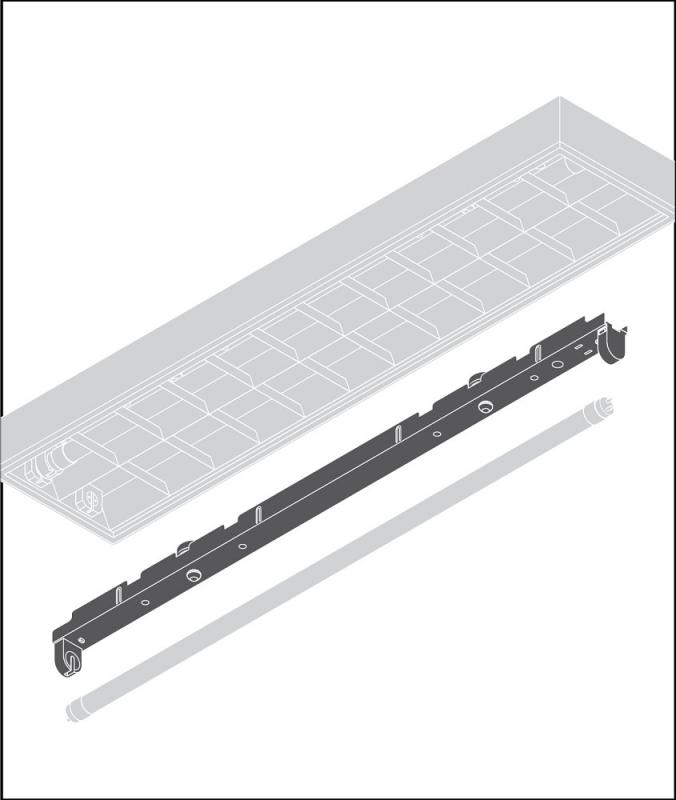 LEDVANCE Leuchteneinsatz f.LED-Tube T5 AC, 568mm