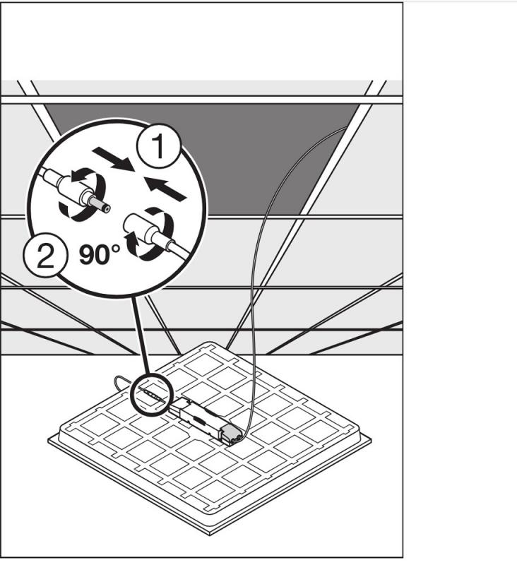 LEDVANCE LED Panel Comfort 600mm 28W 3000K warmweißes Licht UGR ≤ 19