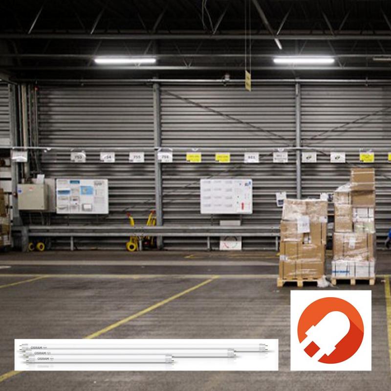 120cm Ledvance T8 G13 Universal LED-Röhre 18W wie 36W tageslichtweiß 6500K Glas Value Class