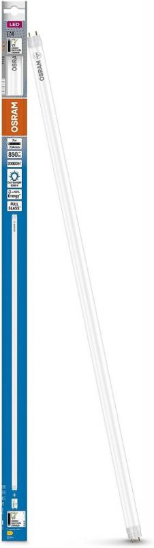 8er Pack 70cm Osram G13 T8 LED Röhren EM 7W wie 16W 6500K tageslichtweiß KVG GLAS