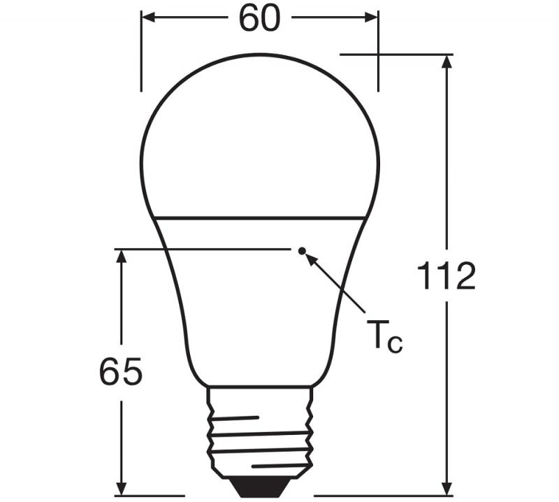 Osram E27 LED Star Classic Lampe Matt warmweißes Licht 6,5W wie 45W - LOW VOLTAGE 12…36 V - Für die Nutzung außerhalb des Stromnetzes