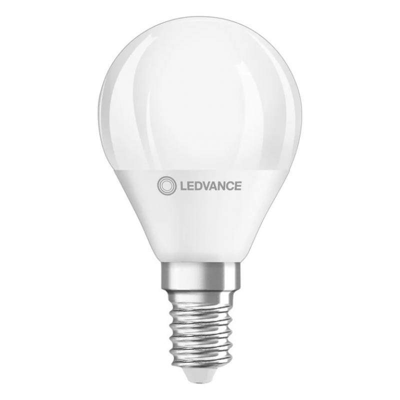 Ledvance E14 LED Tropfenlampe Classic matt dimmbar 4,9W wie 40W 2700K warmweißes Licht