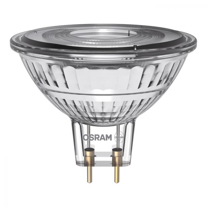 3er Pack OSRAM GU5.3 LED MR 16 Strahler 3,8W wie 35W 36°-Abstrahlwinkel 2700K warmweißes Licht 12V