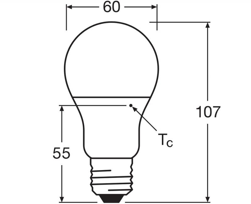 Ledvance E27 LED Lampe Classic matt 4,9W wie 40W 4000K neutralweißes Licht - Performance Class