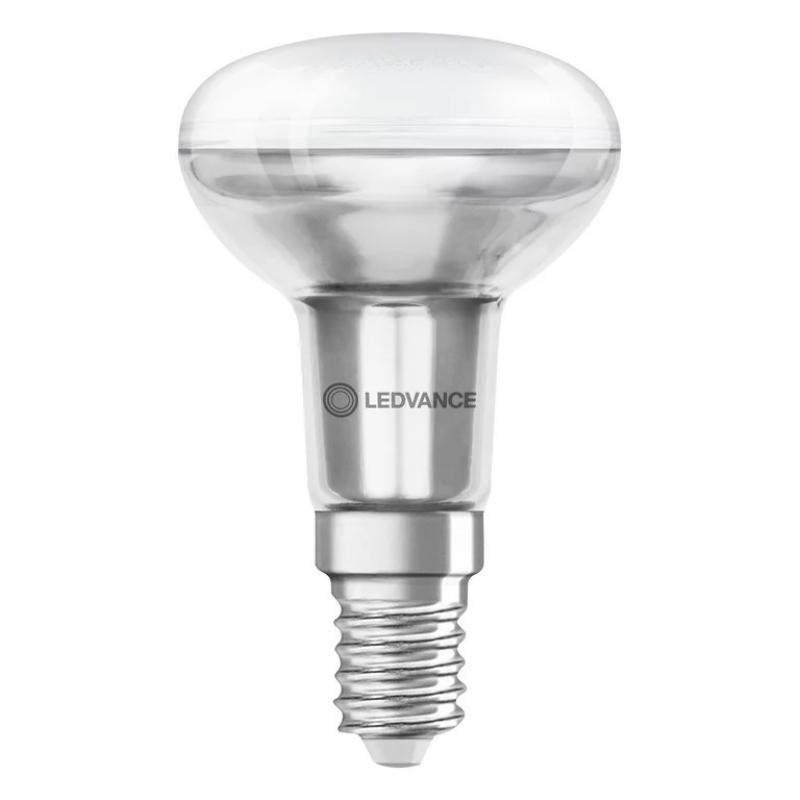 Ledvance E14 R50 Reflektorlampe 36° 2,6W wie 40W Strahler mit warmweißem Licht 2700K