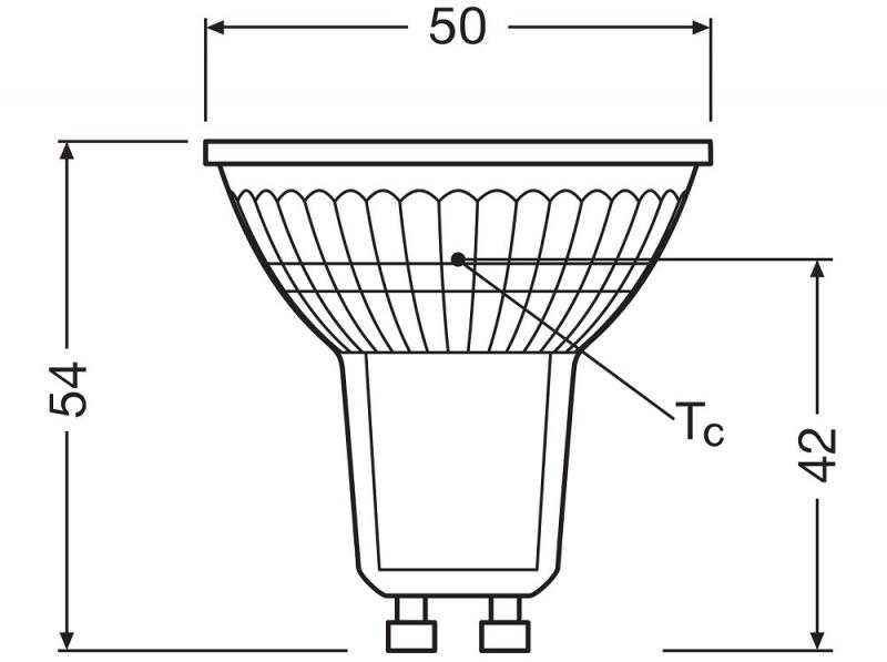 5er Pack Ledvance GU10 PAR16 LED Spot 36° 4,3W wie 50W 4000K universalweißes Licht