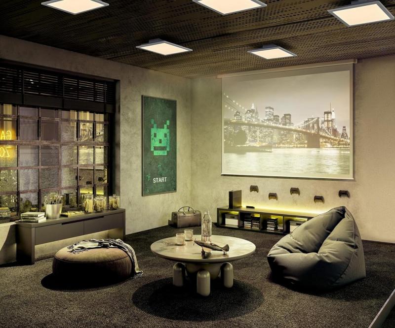 OSRAM SMART+ WiFi Planon Magic Panelleuchte RGBW 45x45cm weiß Steuerung via App oder Fernbedienung