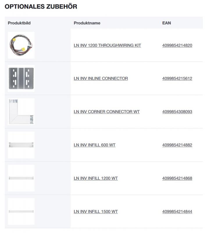 LEDVANCE LINEAR INDIVILED DIRECT/INDIRECT 1200 PS Pendelleuchte 55 W 7200 lm 4000 K CRI 90 UGR 19 Weiß