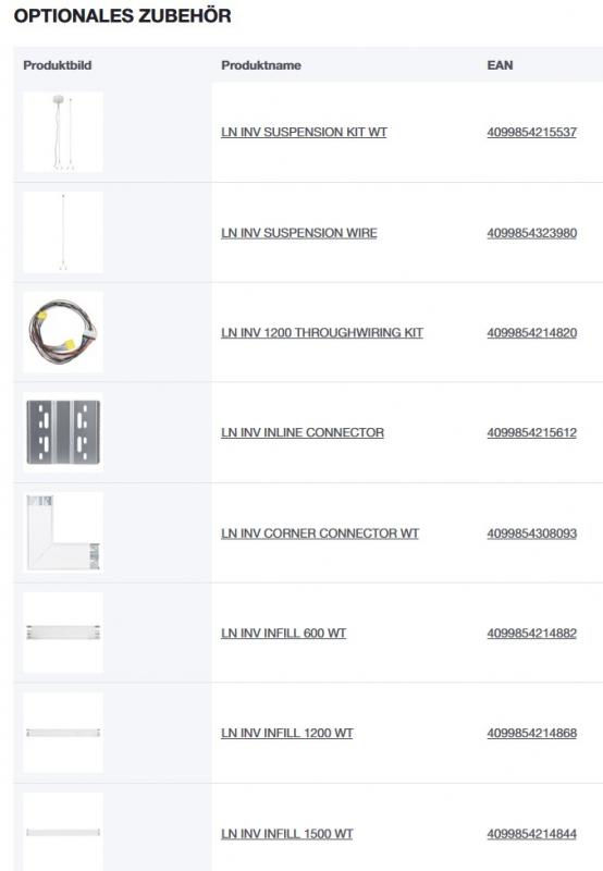 LEDVANCE LINEAR INDIVILED DIRECT 1200 DALI Deckenleuchte 40 W 4800 lm 3000 K CRI 90 UGR 19 Weiß
