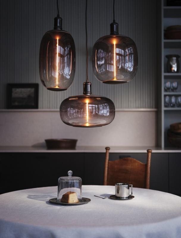 Osram E27 Vintage Lampe 1906 Big Elipse Magnetic Smoke 4W wie 6W extra warmweißes Licht