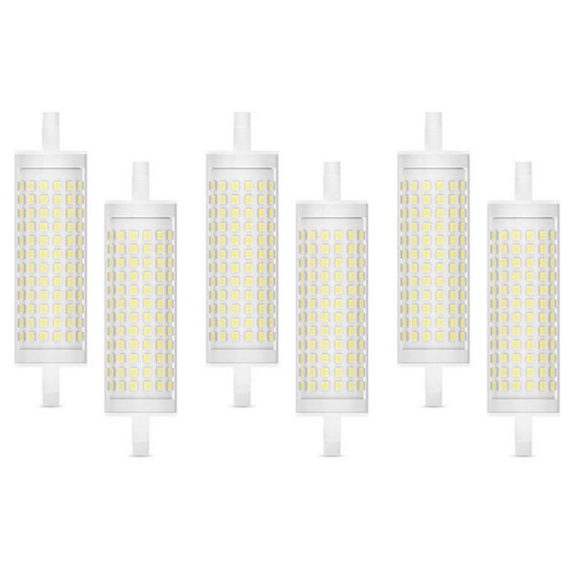 6 x OSRAM Leistungsstarke R7s LED Lampe 118 mm 20W wie 177W 3000k warmweißes Licht